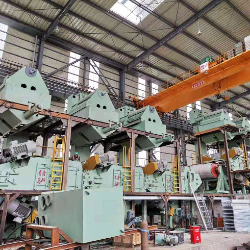 Steel Strip Descalling Shot Blasting Machine